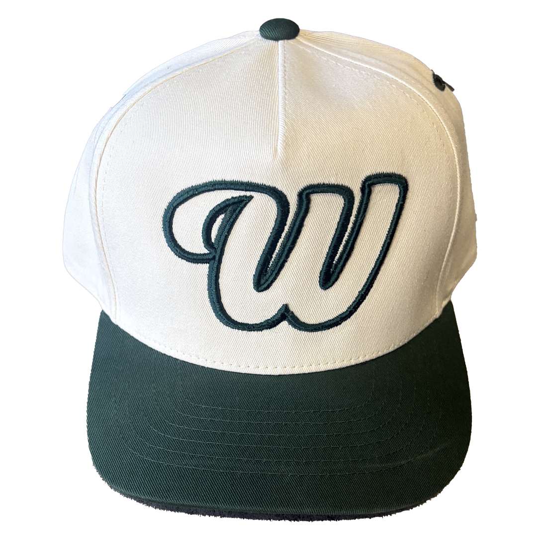 We Hate Haters Club (Creme/Green) Winners Trucker Hat