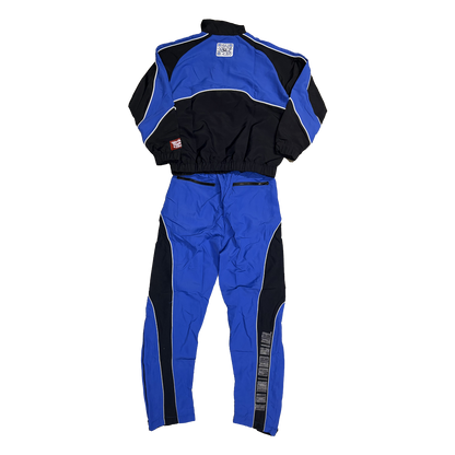 ##We Hate Haters Club Winners Windbreaker Set (Blue/Black)