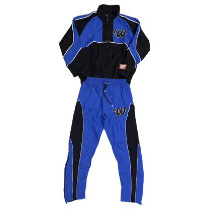 ##We Hate Haters Club Winners Windbreaker Set (Blue/Black)