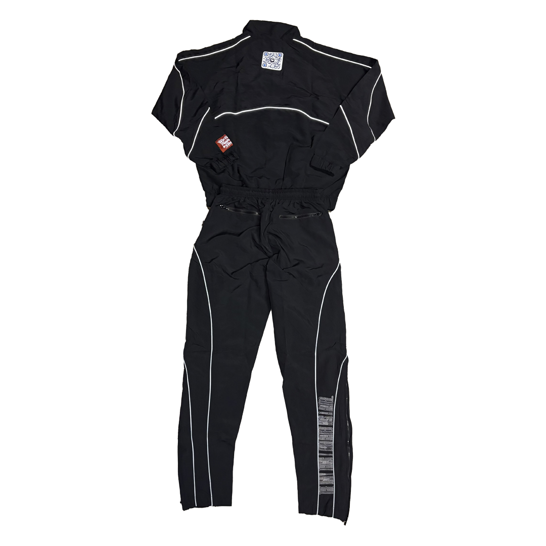 ##We Hate Haters Club Winners Windbreaker Set (Triple Black)