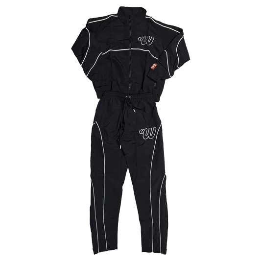 ##We Hate Haters Club Winners Windbreaker Set (Triple Black)