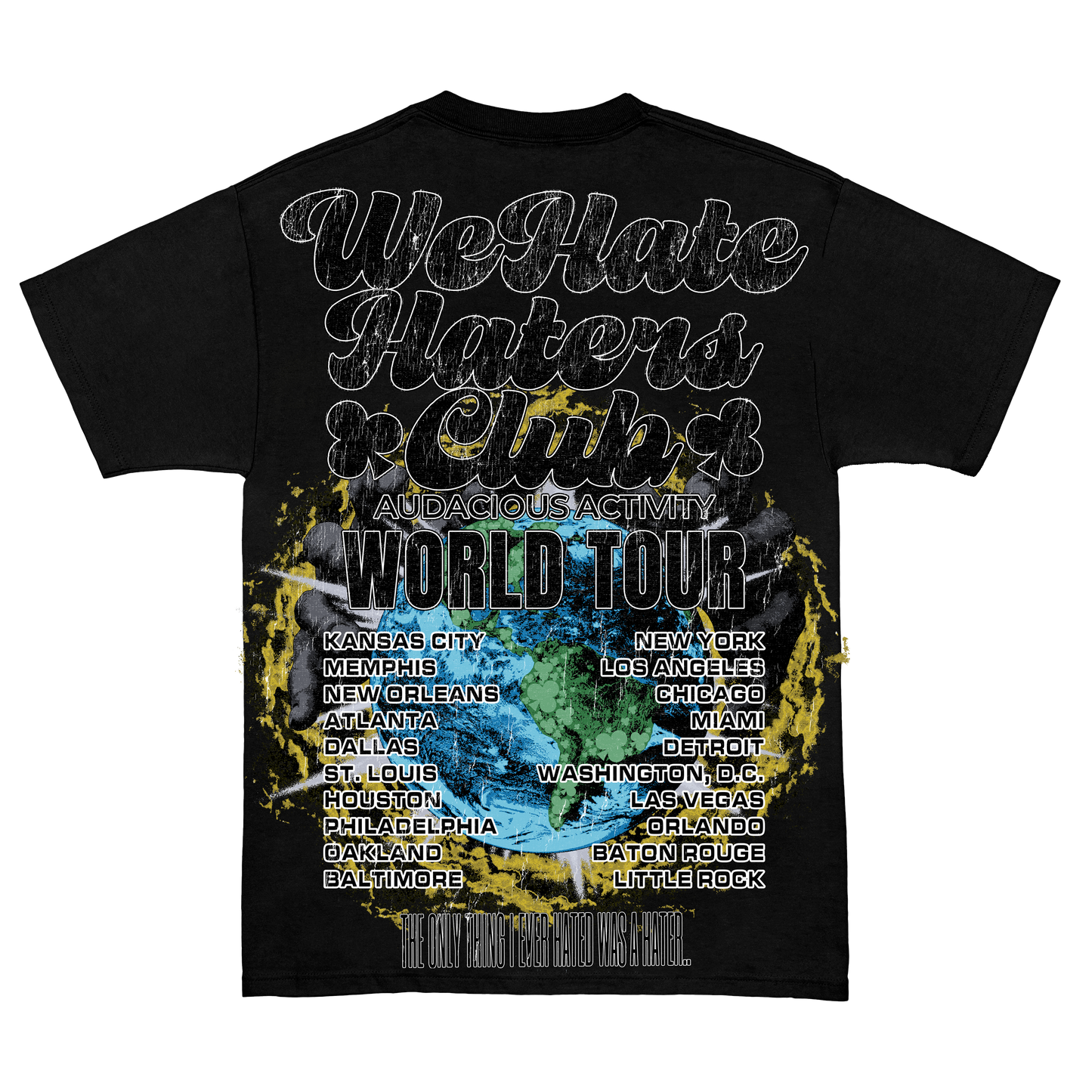 World Tour WHHC Tee (Black/Black)