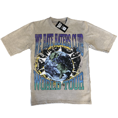 World Tour WHHC Tee (Vintage Grey/Purple)