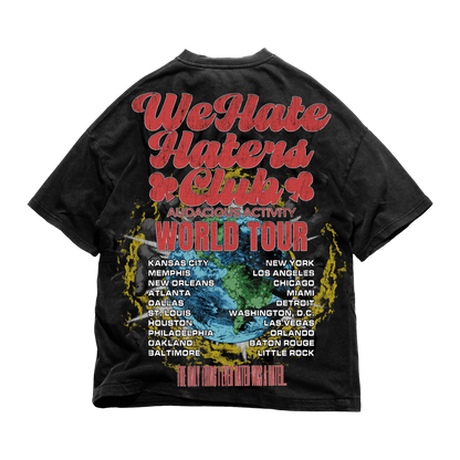 World Tour WHHC Tee (Vintage Black/Red)