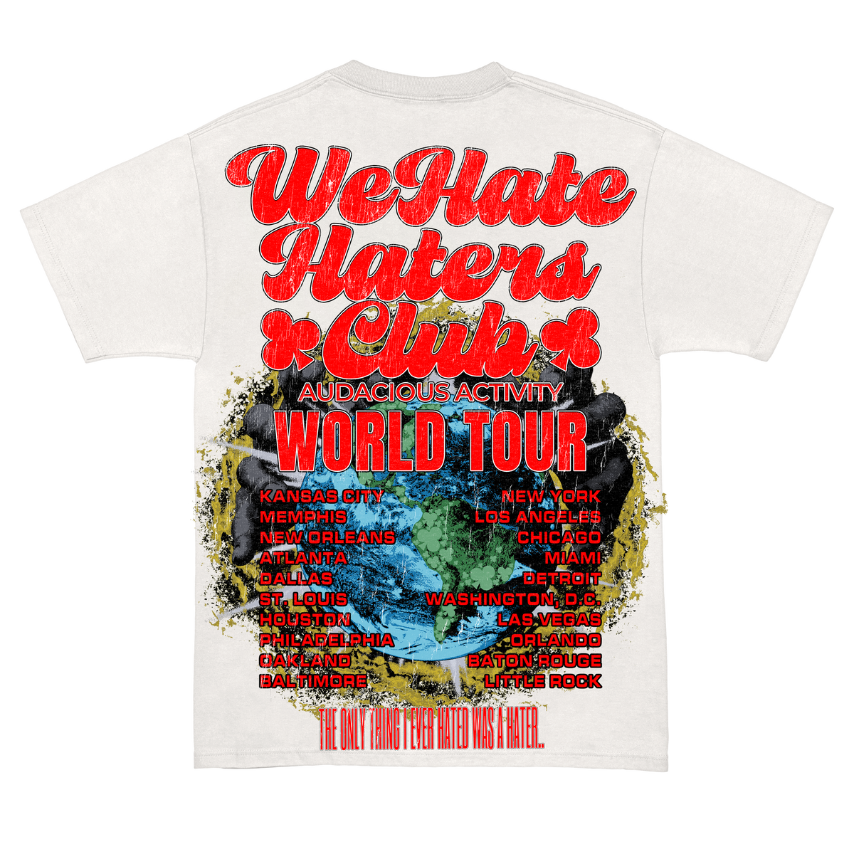 World Tour WHHC Tee (White/Red)