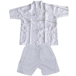 We Hate Haters Club Winners Windbreaker Shortset (Triple White)